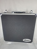 Oster Hard Carrying Case MakeUp Bag Case Train Black Silver