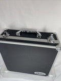Oster Hard Carrying Case MakeUp Bag Case Train Black Silver