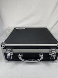 Oster Hard Carrying Case MakeUp Bag Case Train Black Silver