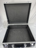 Oster Hard Carrying Case MakeUp Bag Case Train Black Silver