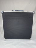 Oster Hard Carrying Case MakeUp Bag Case Train Black Silver