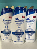 (3) Head & Shoulders Classic Clean 2in1 Dandruff Shampoo & Conditioner 23.7 oz