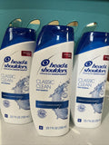 (3) Head & Shoulders Classic Clean Dandruff Shampoo  23.7 oz