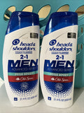 (2) Head & Shoulders Old Spice Pure Sport Dandruff 2in1 Shampoo Conditioner 21.9