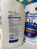 (2) Head & Shoulders Old Spice Pure Sport Dandruff 2in1 Shampoo Conditioner 31.4