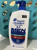 (2) Head & Shoulders Old Spice Pure Sport Dandruff 2in1 Shampoo Conditioner 31.4