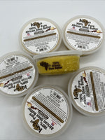 (6) Kuza 100% Pure African Shea Butter W/ Borututu Creamy Hair Nails Body 8oz