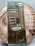 HAMMER + AXE BRAND TREE STUMP CHAIR PAD WITH REMOVABLE ZIP COVER Plush