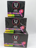 (4) U By Kotex Compact Click Tampons 10 Regular 3x 32 Super Unscented