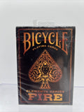 Bicycle Poker Playing Cards - Element Series: FIRE - 1 SEALED DECK - New