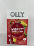 Olly Immunity + Elderberry Immune Support Berry Yuzu Lemonade 10 Packs 4/22