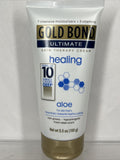Gold Bond Ultimate Body Therapy HEALING Creme Lotion Dry W/Aloe Tube 5.5oz.