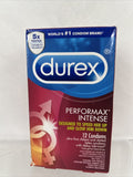 Durex Performax Intense Lubricated Ribbed Dotted Premium Condoms, 12 ct 4/25