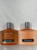 (2) Neutrogena Grapefruit Healthy Scalp Clarify Shine Shampoo Conditioner 12oz