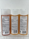 (3) Neutrogena Body Clear Scrub & Pink Grapefruit Wash Cleanser Exfoliate 8.5oz