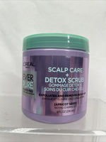 (2)Loreal Everpure Scalp Care Detox Scrub Exfoliate Apricot 8oz COMBINE SHIPPING