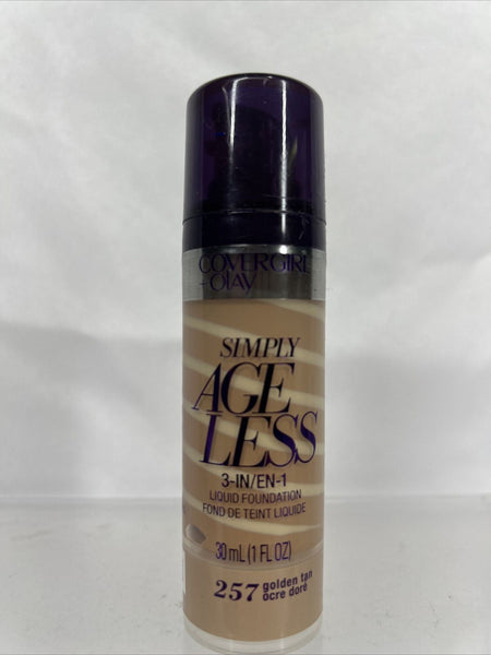 Golden tan 257? CoverGirl + Olay Simply Ageless 3-in-1 Foundation