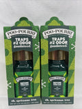 (2) Poo-Pourri Traps Odor Before You Go Toilet Spray Oh Spritzmas Tree Pine 2oz