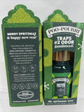 (2) Poo-Pourri Traps Odor Before You Go Toilet Spray Oh Spritzmas Tree Pine 2oz
