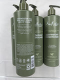 (4) Shea Moisture Men  light Weight Conditioner Coconut Oil Maca 15oz Pump ￼