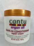 Cantu Argan Oil Leave in Conditioning Repair Creme 16 Ounce