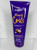 Aussie Miracle Coils Shaping Jelly with Australian Macadamia Oil Curl 6.8 oz