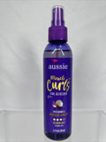 Aussie Miracle Curls Curl Refresher Maximum Hold Coconut Jojoba Oil 5.7 oz ea