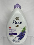 Dove Relaxing Body Wash Lavender Oil and Chamomile 34 Oz