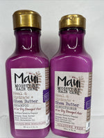 (2) Maui Moisture Heal & Hydrate SHEA BUTTER Shampoo & Conditioner-13oz.