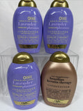 (4) OGX Color Reviving Lavender Platinum Conditioner & Brazilian Keratin Therapy