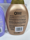 (4) OGX Color Reviving Lavender Platinum Conditioner & Brazilian Keratin Therapy