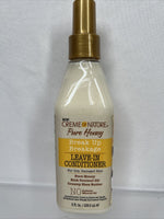 Creme of Nature Pure Honey Break Up Breakage Leave-In Conditioner 8 oz