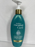OGX Locking + Coconut Curls Air Dry Creme Reduce HAIR Frizz  6 oz. COMBINE SHIP