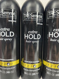 (4) TRESemmé Extra Hold Hair Spray 24 Hour Frizz Control Non-Aerosol 10 oz Each