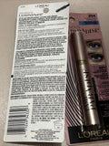 (2) L'Oréal 204 Blackest Black Voluminous Lash Paradise Mascara Waterproof