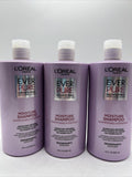 (3) L'Oreal EverPure Sulfate Free Moisture Shampoo Rosemary 23oz BIG