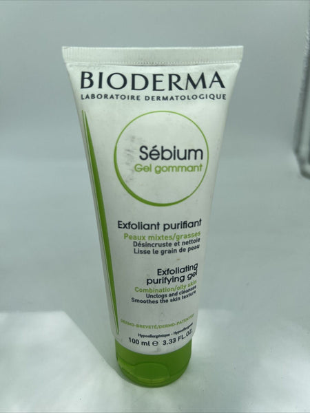 Bioderma SEBIUM Exfoliating Purifying GEL cleanser 3.33oz ComboOily COMBINE SHIP