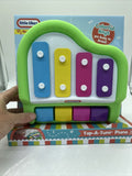 Little Tikes Tap-a-Tune Piano light green large keys 6 months infant toddler