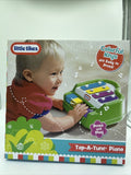 Little Tikes Tap-a-Tune Piano light green large keys 6 months infant toddler