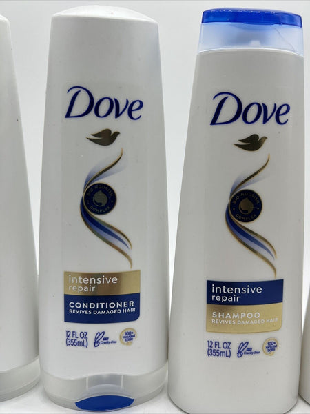 (2) Dove Nutritive Solution Intensive Repair Strengthening Shampoo & Conditioner