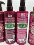 (4) Garnier Whole Blends Sulfate Free Red Rose Extract Shampoo &Conditioner 12oz