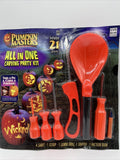 Pumpkin Masters All In One Carving Saw Scoop Kit 14 Patterns 21 Pieces Halloween