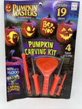 Pumpkin Masters Carving Saw Scoop Kit 14 Patterns 19pc Halloween COMBINE SHIP!