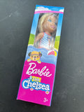 Barbie Club Chelsea Beach Doll with Mermaid Pink Bathing Suit - 5" Doll Blonde