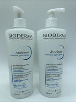 (2) Bioderma Atoderm Intensive Gel-Creme Ultra Soothing Cooling Care 16.7oz500ml