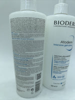 (2) Bioderma Atoderm Intensive Gel-Creme Ultra Soothing Cooling Care 16.7oz500ml