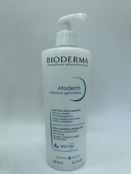 Bioderma Atoderm Intensive Gel-Creme Ultra Soothing Cooling Care 16.7oz500ml