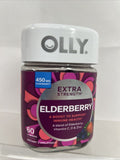 OLLY Extra Strength Elderberry Gummies, Immune Support, 450mg Elderberry 8/23