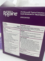 Women's Rogaine 2% Minoxidil Hair Topical Solution 3 Month Supply 12/26