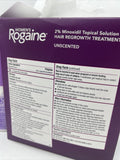 Women's Rogaine 2% Minoxidil Hair Topical Solution 3 Month Supply 12/26